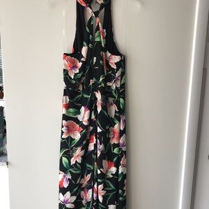 LUSH Maxi floral print dress